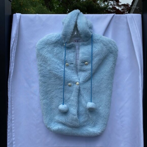 Rare Vintage Baby Bunting made in Belgium for Filenes PRICELESS One Size Blue - Picture 6 of 7